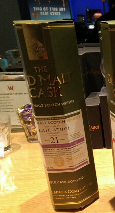 BLAIR ATHOL yo Old Malt Cask